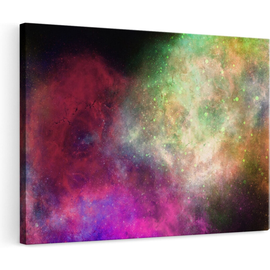 Artaza Canvas Schilderij Abstracte Kunst - Luxueuze Marmer - 120x80 - Groot - Foto Op Canvas - Wanddecoratie Woonkamer afbeelding 1