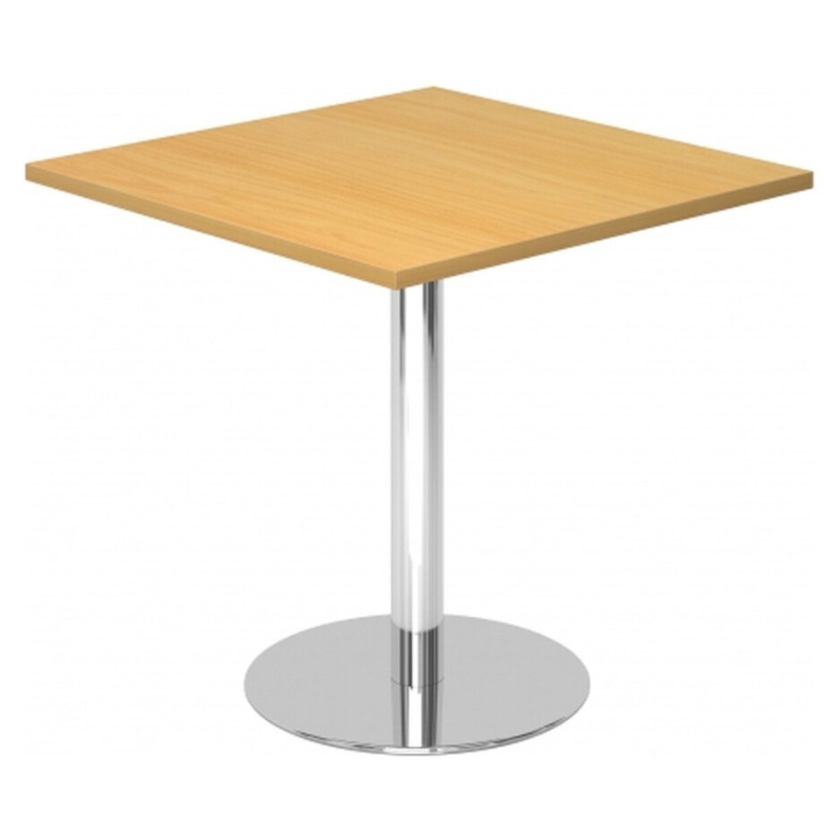 hjh OFFICE PRO Bistro F88Q C - Systeem conferentietafel Beuken / Chroom hjh OFFICE PRO Bistro F88Q C - Systeem conferentietafel Beuken / Chroom afbeelding 1