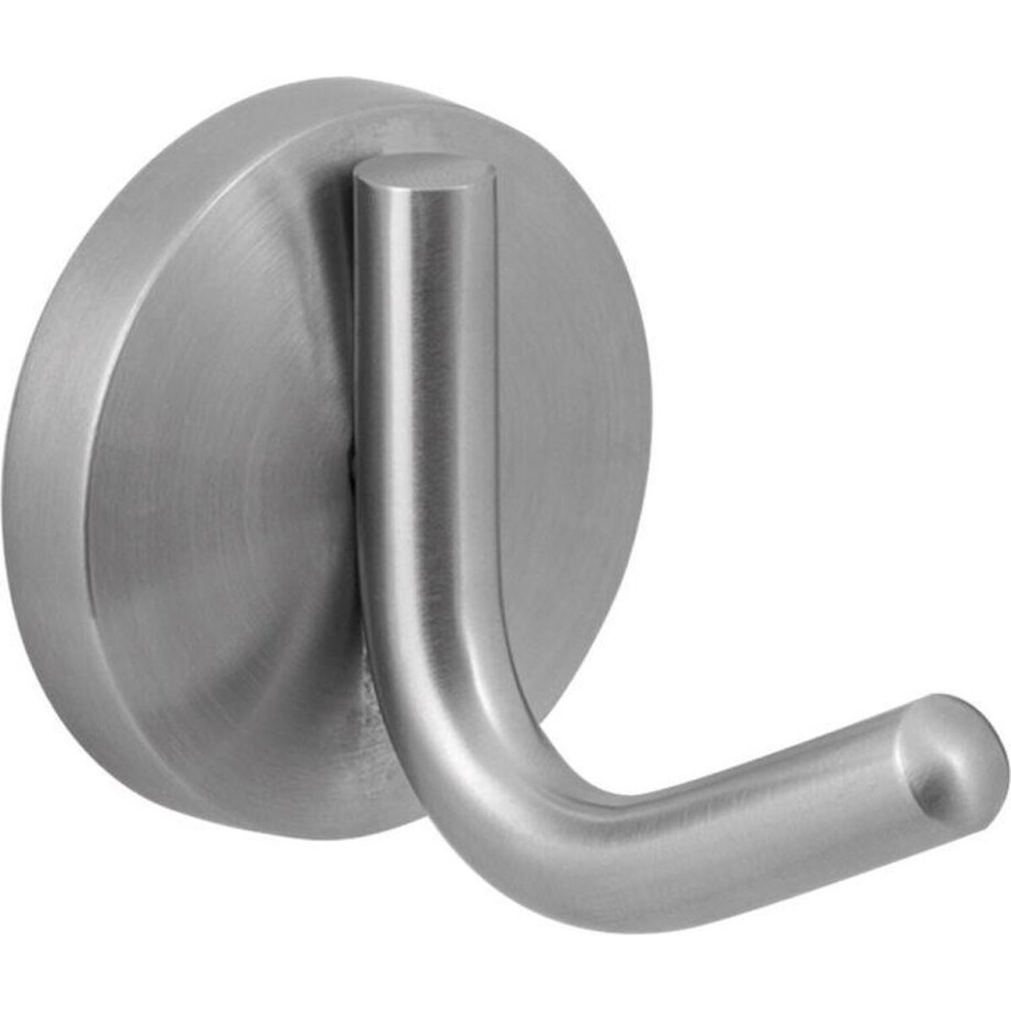 Kapstokhaak - RVS geborsteld - RVS - GPF - JasRVS, 58x58x77 mm afbeelding 1