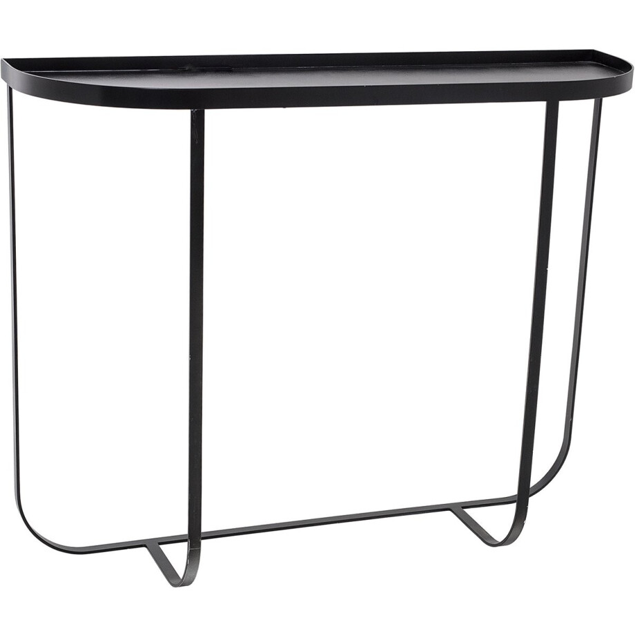 Bloomingville - Harper Consoletafel - Zwart - Metaal afbeelding 1