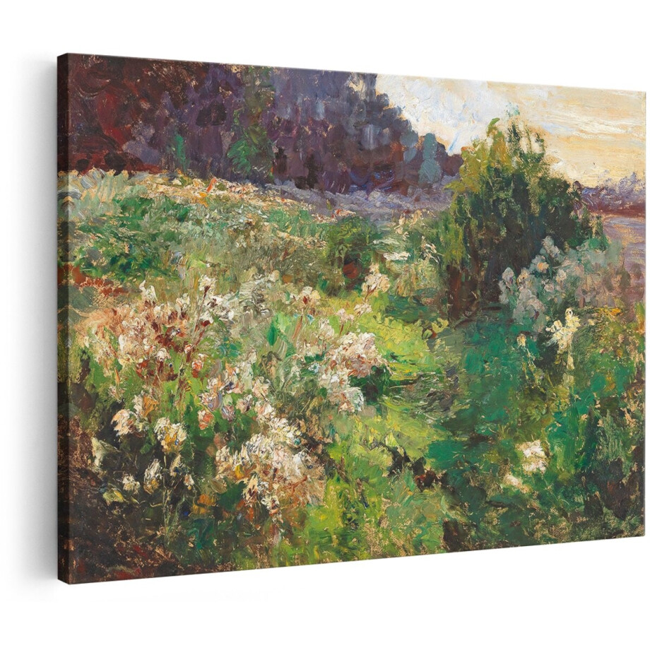 Artaza Canvas Schilderij Bloeiend Weiland - 180x120 cm - Groot - Wanddecoratie Bloemen Landschap - Muurdecoratie Natuur - Decoratie Impressionisme Woonkamer Artaza Canvas Schilderij Bloeiend Weiland - 180x120 cm - Groot - Wanddecoratie Bloemen Landschap - Muurdecoratie Natuur - Decoratie Impressionisme Woonkamer afbeelding 1