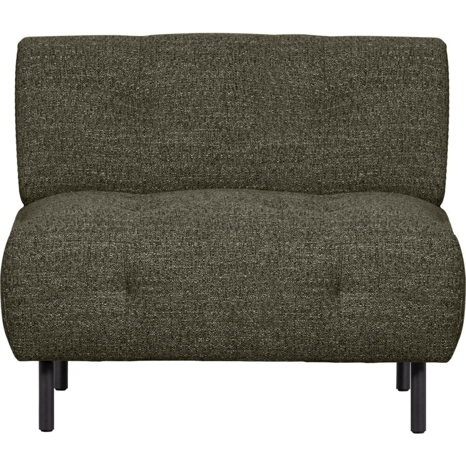 WOOOD Lloyd Fauteuil - Polyester - Groen Melange - 75x90x90 WOOOD Lloyd Fauteuil - Polyester - Groen Melange - 75x90x90 afbeelding 1