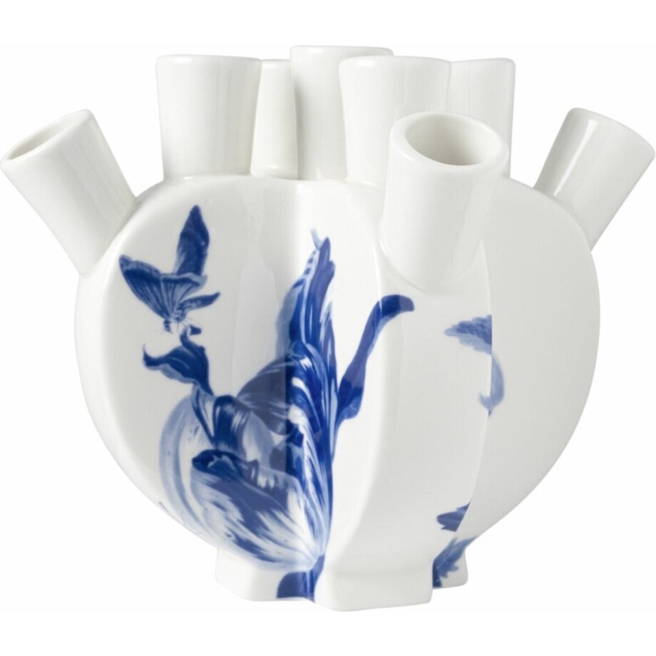 Tulpenvaas hartvorm Tulp - Keramiek - 17 cm afbeelding 1