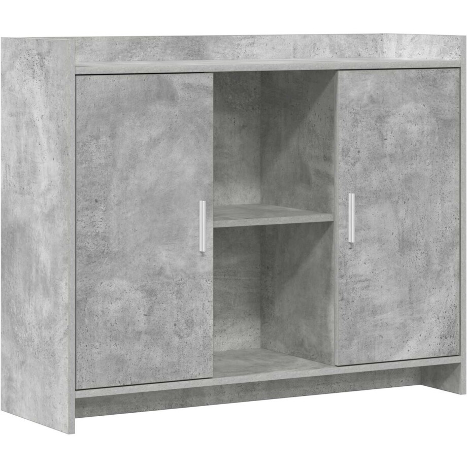 vidaXL - Dressoir - 98,5 - x - 33 - x - 80 - cm - PB vidaXL - Dressoir - 98,5 - x - 33 - x - 80 - cm - PB afbeelding 1