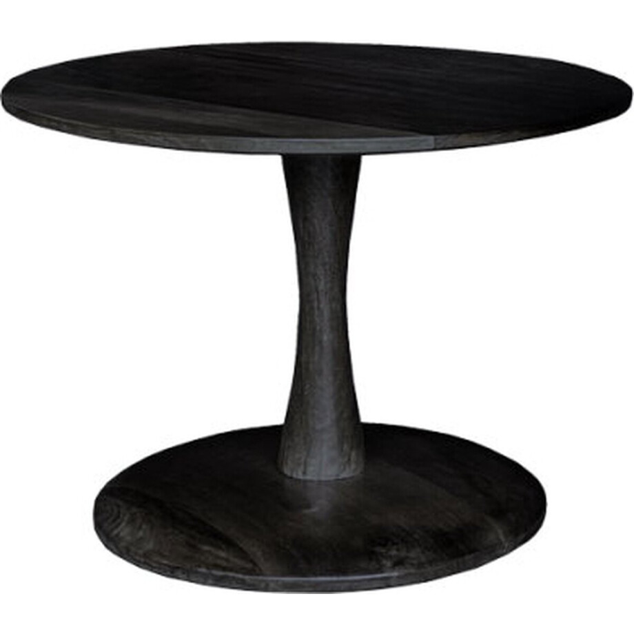 Brix - Salontafel Brix Vivian Zwart - 50x50x45 - Mangohout Brix - Salontafel Brix Vivian Zwart - 50x50x45 - Mangohout afbeelding 1