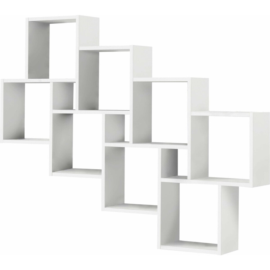 Wandrek Phoebe Wit - Breedte 94.5 cm - Hoogte 120.8 cm - Diepte 15.7 cm Wandrek Phoebe Wit - Breedte 94.5 cm - Hoogte 120.8 cm - Diepte 15.7 cm afbeelding 1