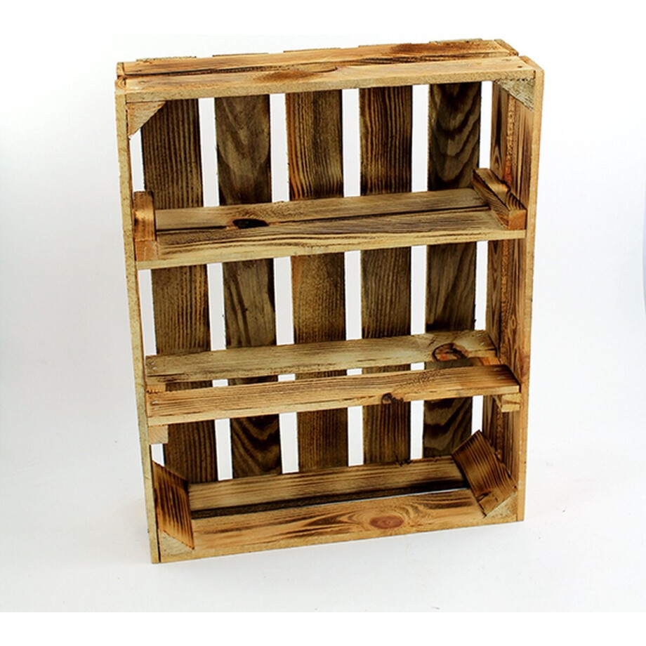 Een bijzonder mooie houten kist in een bruine kleur. De vaste tussenschotten in deze kist creëren meer mogelijkheden om deze fruitkist te gebruiken. Afmeting: 50cm x 40cm x 15cm. Tip: Erg leuk als bijzettafel. Voor uzelf of Bestel Een Kado Een bijzonder mooie houten kist in een bruine kleur. De vaste tussenschotten in deze kist creëren meer mogelijkheden om deze fruitkist te gebruiken. Afmeting: 50cm x 40cm x 15cm. Tip: Erg leuk als bijzettafel. Voor uzelf of Bestel Een Kado afbeelding 1