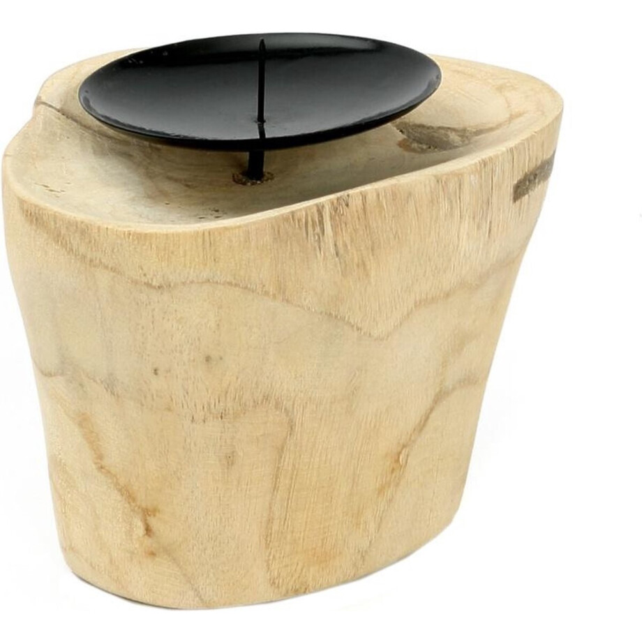 Kandelaar Candle Pin naturel 8cm afbeelding 1