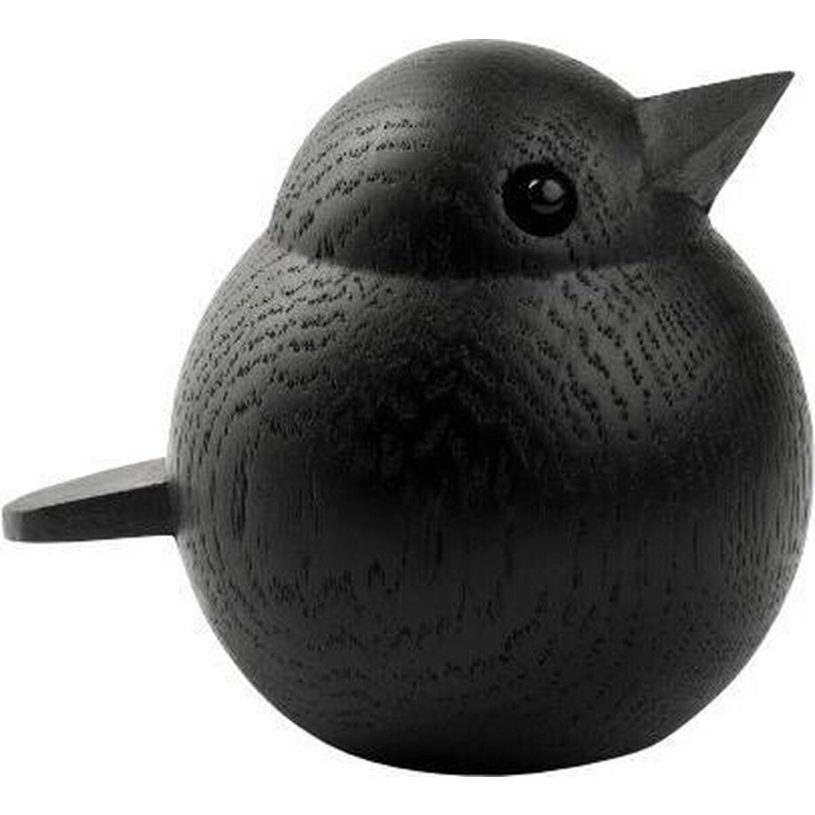 Novoform Sparrows mus mini zwart - decoratie Novoform Sparrows mus mini zwart - decoratie afbeelding 1