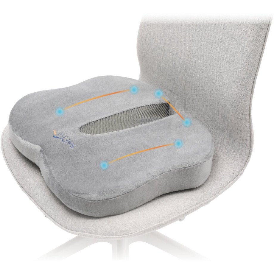 Best Life Zitkussen - Wigkussen - Stuitkussen Orthopedisch - Ergonomisch Stoelkussen afbeelding 1
