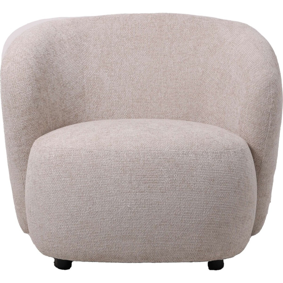 PTMD Aphrodite Cream fauteuil legacy 15 dove fabric afbeelding 1