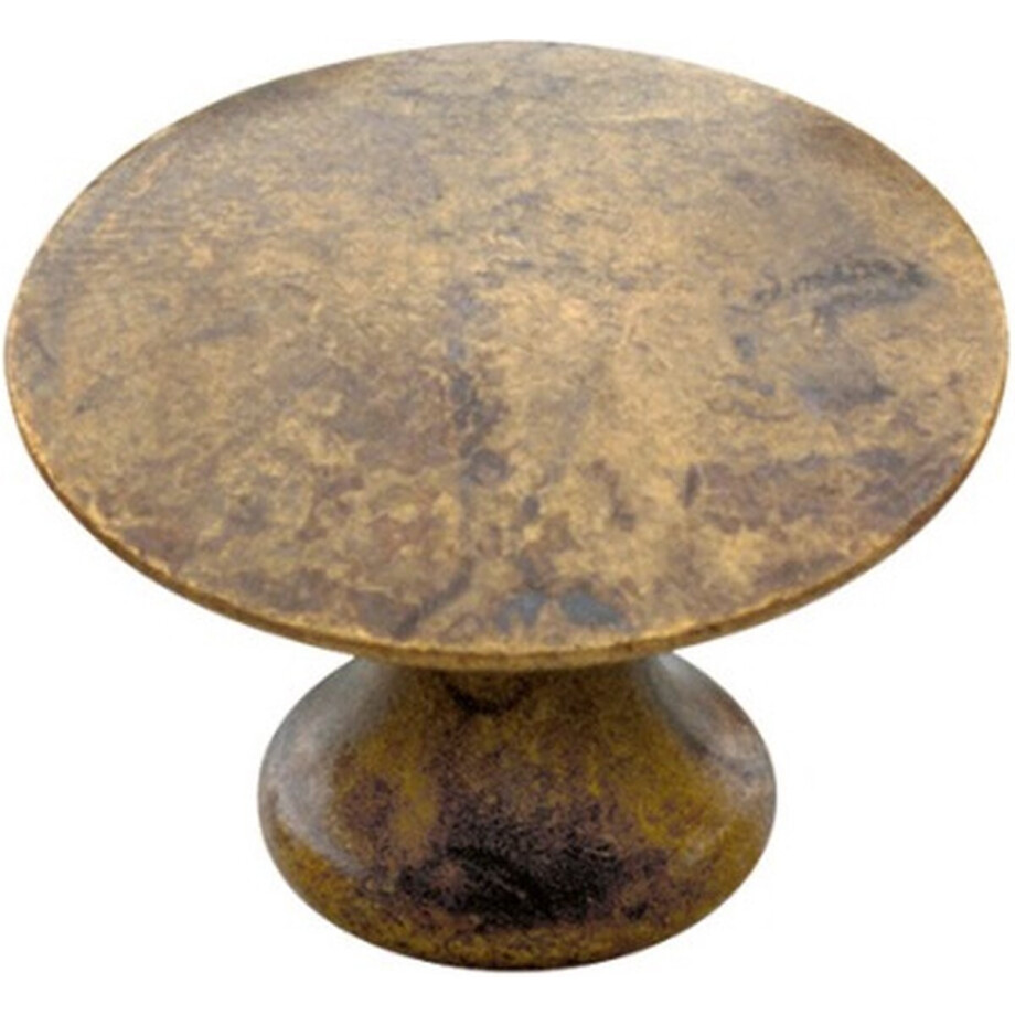 Intersteel Meubelknop glad ø25 mm messing antiek afbeelding 1