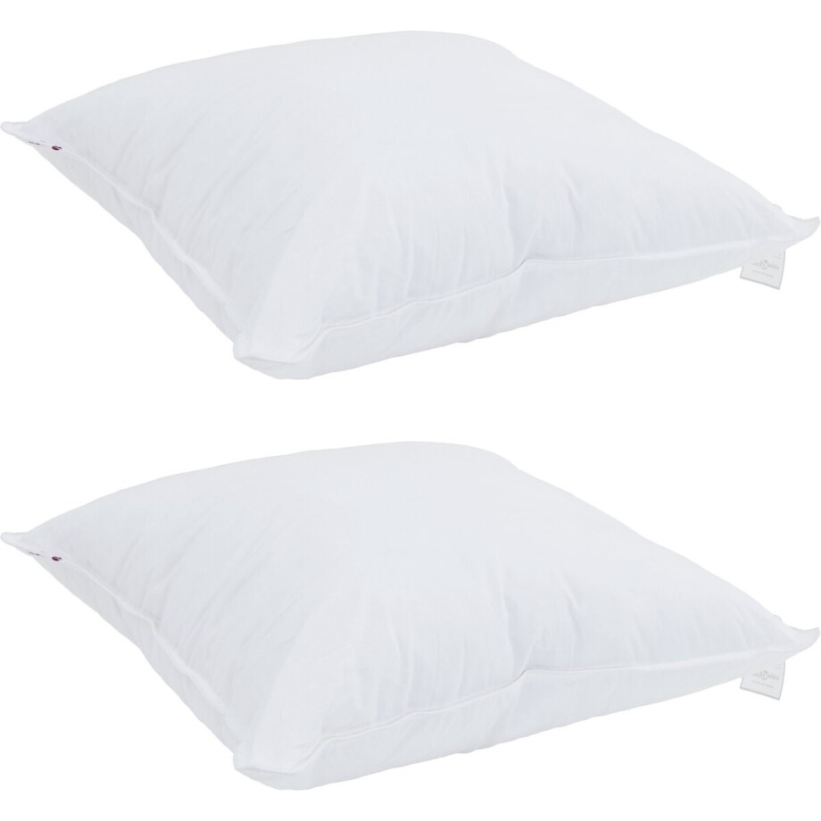 vidaXL - Winter - Duvet - met - kussen - 3 - st - Wit - Microvezel afbeelding 1