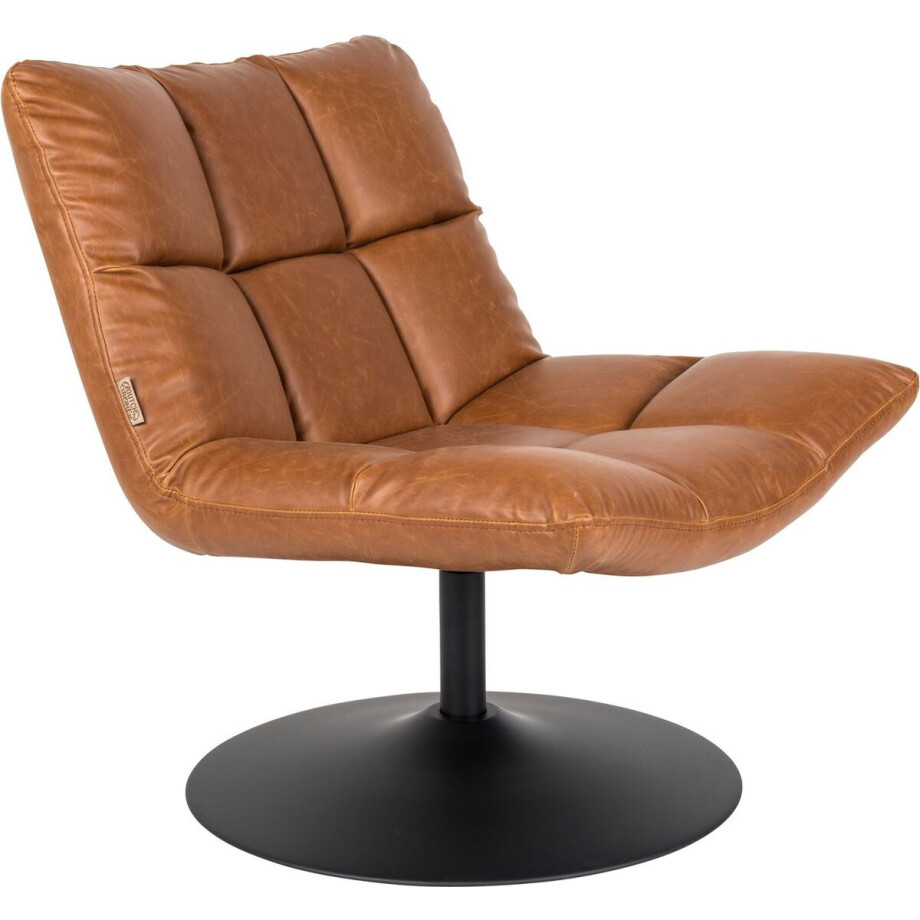 Dutchbone Bar Loungestoel Bruin Dutchbone Bar Loungestoel Bruin afbeelding 1