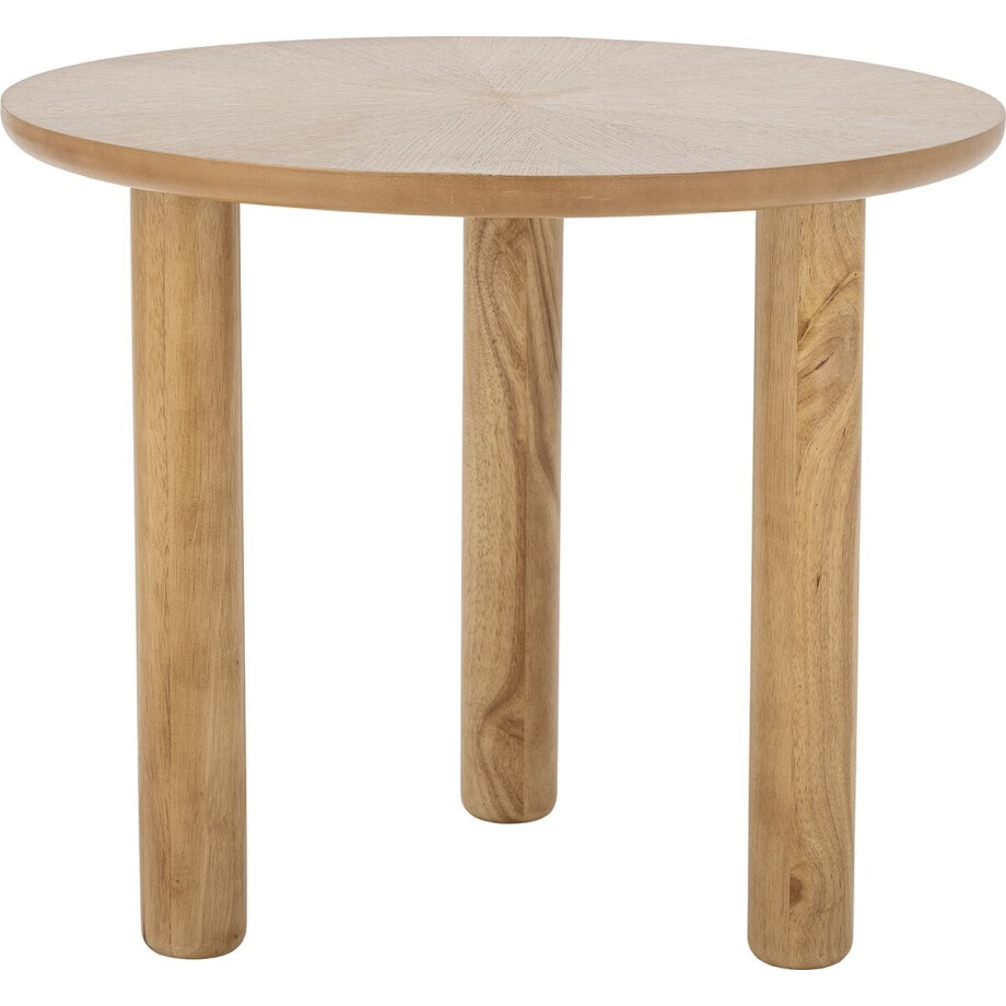Bloomingville - Noma Salontafel - Beige - Rubberhout afbeelding 1