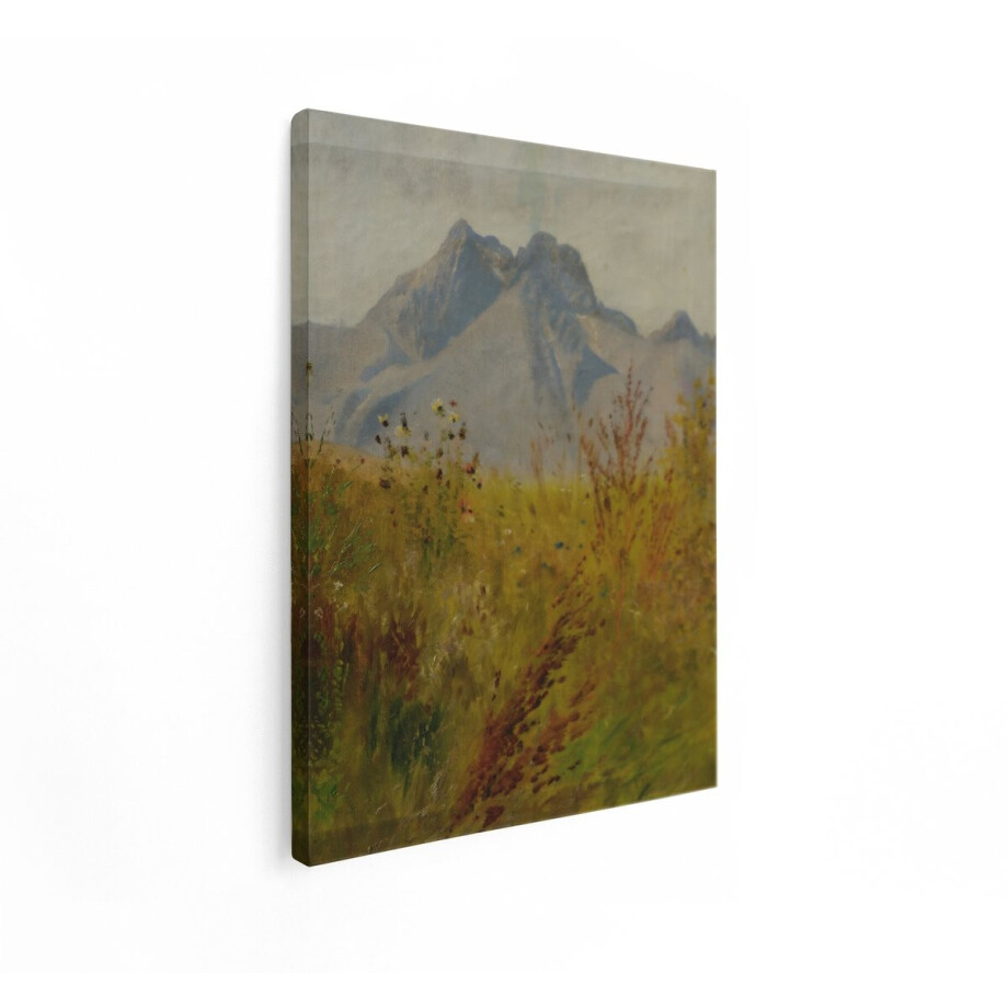 Artaza Canvas Schilderij Bergen - 30x40 cm - Wanddecoratie Landschap - Muurdecoratie Natuur Bloemen - Decoratie Woonkamer - Kamer Accessoires Artaza Canvas Schilderij Bergen - 30x40 cm - Wanddecoratie Landschap - Muurdecoratie Natuur Bloemen - Decoratie Woonkamer - Kamer Accessoires afbeelding 1