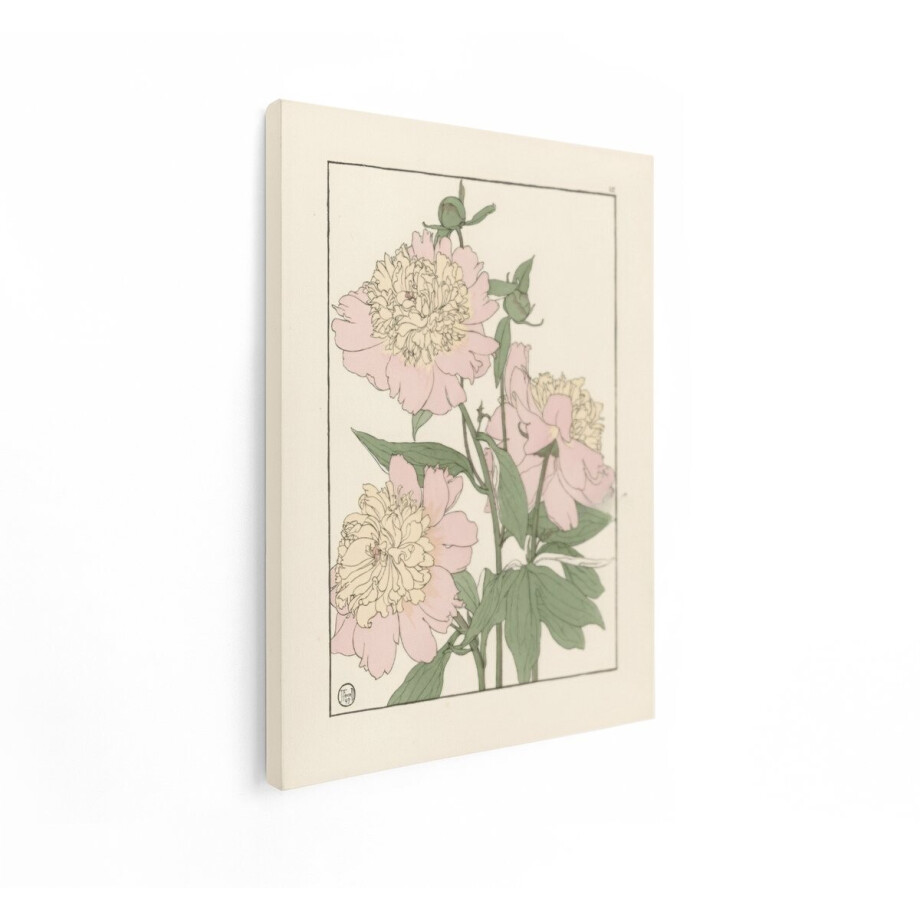 Artaza Canvas Schilderij Bloemen - 30x40 cm - Wanddecoratie Pioenroos - Muurdecoratie Botanisch - Schilderijen Op Canvas - Roze Artaza Canvas Schilderij Bloemen - 30x40 cm - Wanddecoratie Pioenroos - Muurdecoratie Botanisch - Schilderijen Op Canvas - Roze afbeelding 1