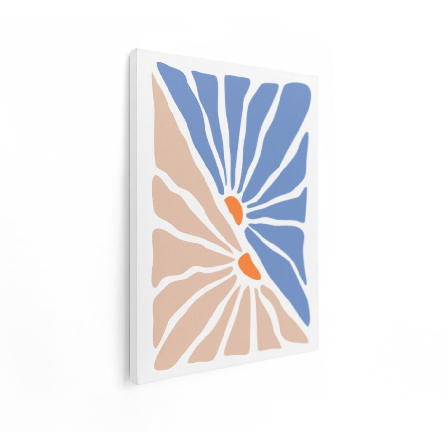 Artaza Canvas Schilderij Abstracte Bloemen - 90x120 cm - Wanddecoratie Modern - Muurdecoratie Boho - Decoratie Woonkamer - Schilderijen Op Canvas Artaza Canvas Schilderij Abstracte Bloemen - 90x120 cm - Wanddecoratie Modern - Muurdecoratie Boho - Decoratie Woonkamer - Schilderijen Op Canvas afbeelding 1