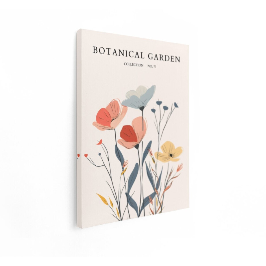 Artaza Canvas Schilderij Abstract - 30x40 cm - Wanddecoratie Bloemen - Muurdecoratie Botanische Tuin - Schilderijen Op Canvas Artaza Canvas Schilderij Abstract - 30x40 cm - Wanddecoratie Bloemen - Muurdecoratie Botanische Tuin - Schilderijen Op Canvas afbeelding 1