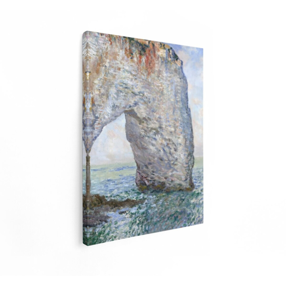 Artaza Canvas Schilderij Kustlandschap Monet - 60x80 cm - Wanddecoratie Zee - Muurdecoratie Rotsen Etretat - Schilderijen Op Canvas Artaza Canvas Schilderij Kustlandschap Monet - 60x80 cm - Wanddecoratie Zee - Muurdecoratie Rotsen Etretat - Schilderijen Op Canvas afbeelding 1