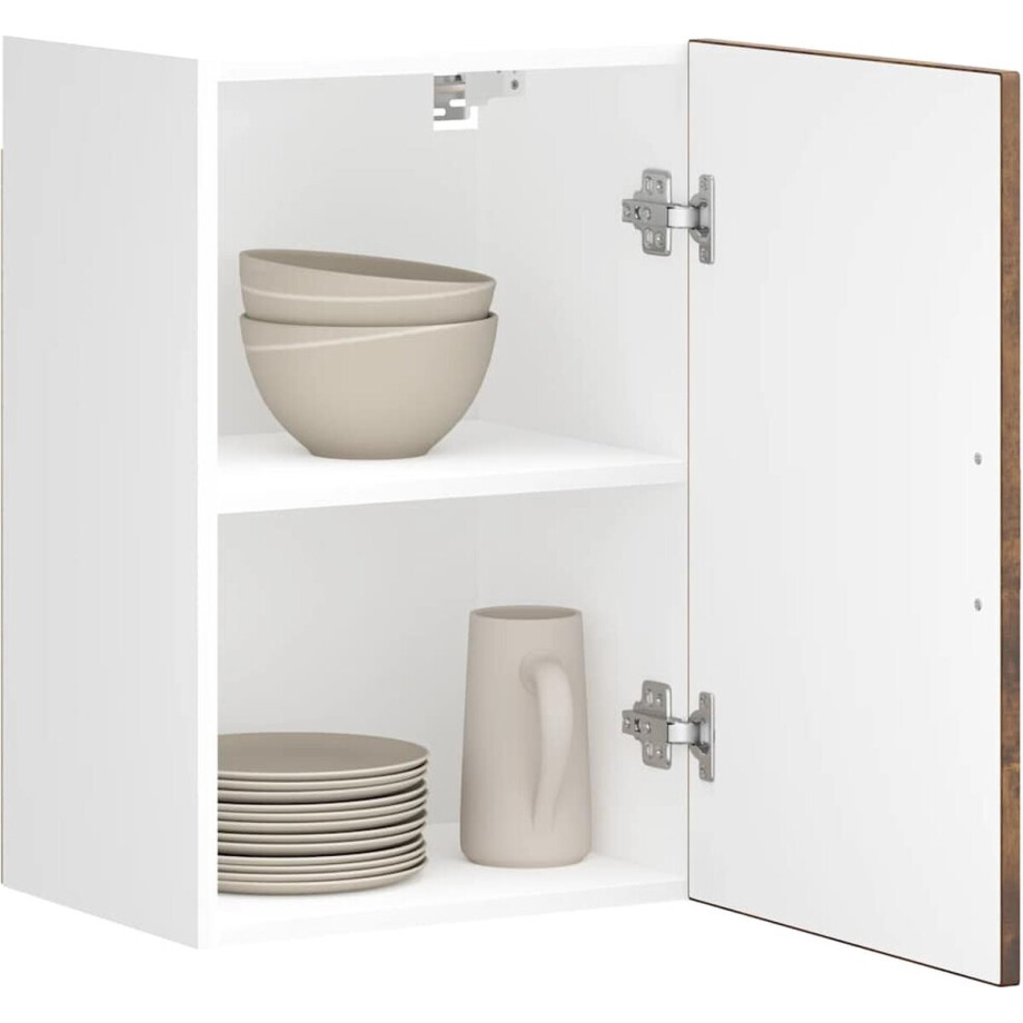 vidaXL Keukenwandkast Porto gerookt eikenhout vidaXL Keukenwandkast Porto gerookt eikenhout afbeelding 1