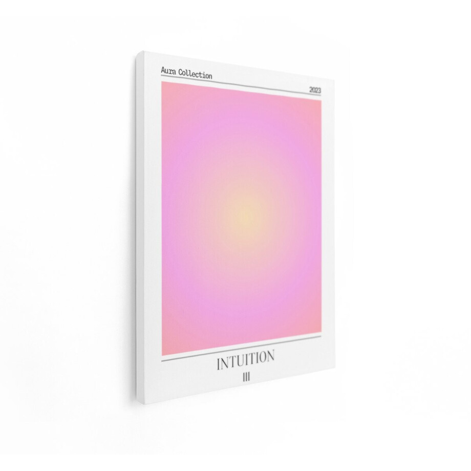 Artaza Canvas Schilderij Abstract - 30x40 cm - Wanddecoratie Aura Collection - Muurdecoratie Roze Gradient - Schilderijen Op Canvas Intuition - Pastel Artaza Canvas Schilderij Abstract - 30x40 cm - Wanddecoratie Aura Collection - Muurdecoratie Roze Gradient - Schilderijen Op Canvas Intuition - Pastel afbeelding 1