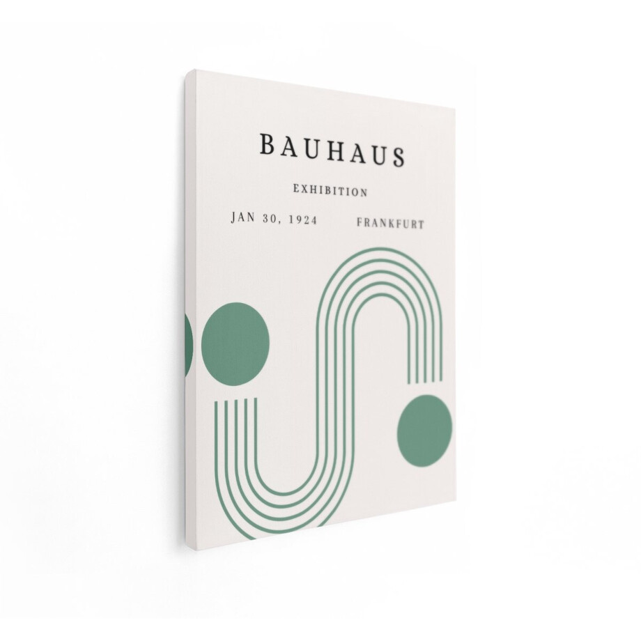 Artaza Canvas Schilderij Bauhaus Tentoonstellingsposter Frankfurt 30 Jan 1924 Minimalistisch Geometrisch Ontwerp - 90x120 cm - Groot - Wanddecoratie Woonkamer - Schilderijen - Muurdecoratie Artaza Canvas Schilderij Bauhaus Tentoonstellingsposter Frankfurt 30 Jan 1924 Minimalistisch Geometrisch Ontwerp - 90x120 cm - Groot - Wanddecoratie Woonkamer - Schilderijen - Muurdecoratie afbeelding 1
