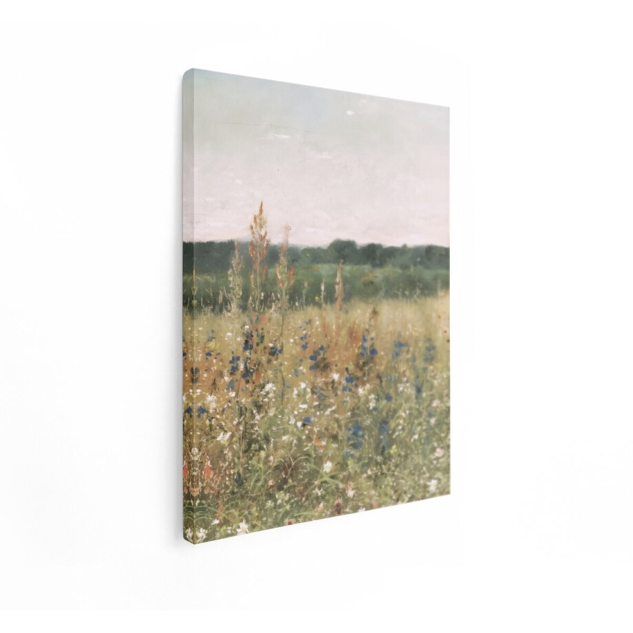 Artaza Canvas Schilderij Wilde Bloemen - 30x40 cm - Wanddecoratie Landschap - Muurdecoratie Natuur - Schilderijen Op Canvas Bos Artaza Canvas Schilderij Wilde Bloemen - 30x40 cm - Wanddecoratie Landschap - Muurdecoratie Natuur - Schilderijen Op Canvas Bos afbeelding 1