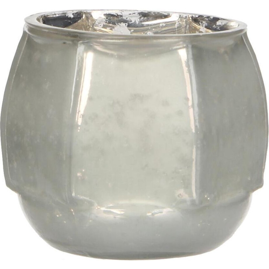 Casa Vivante waxinehouder venezia maat in cm: 8 x 9.5 wit WIT Casa Vivante waxinehouder venezia maat in cm: 8 x 9.5 wit WIT afbeelding 1