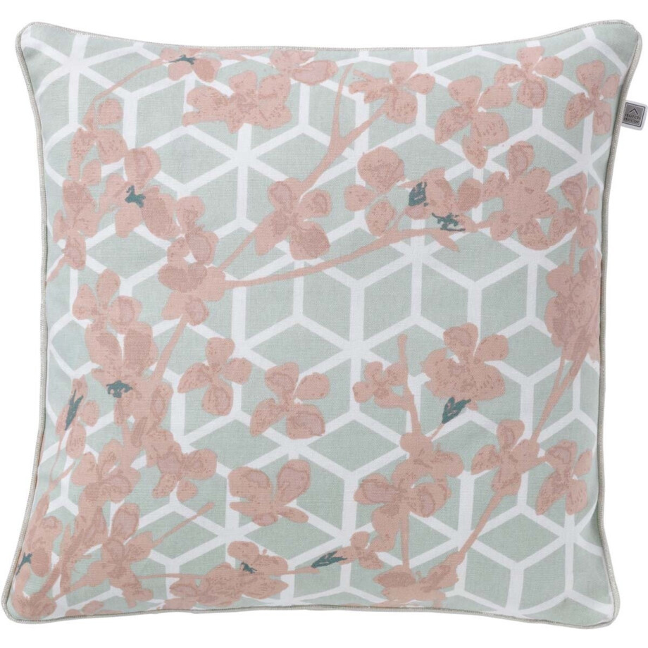 Dutch Decor CAILIN - Kussenhoes nude multi 45x45 cm - roze - met rits afbeelding 1