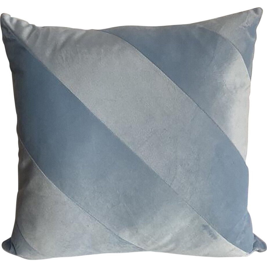 Present Time - Sierkussen Tono Vierkant - Zachtblauw afbeelding 1