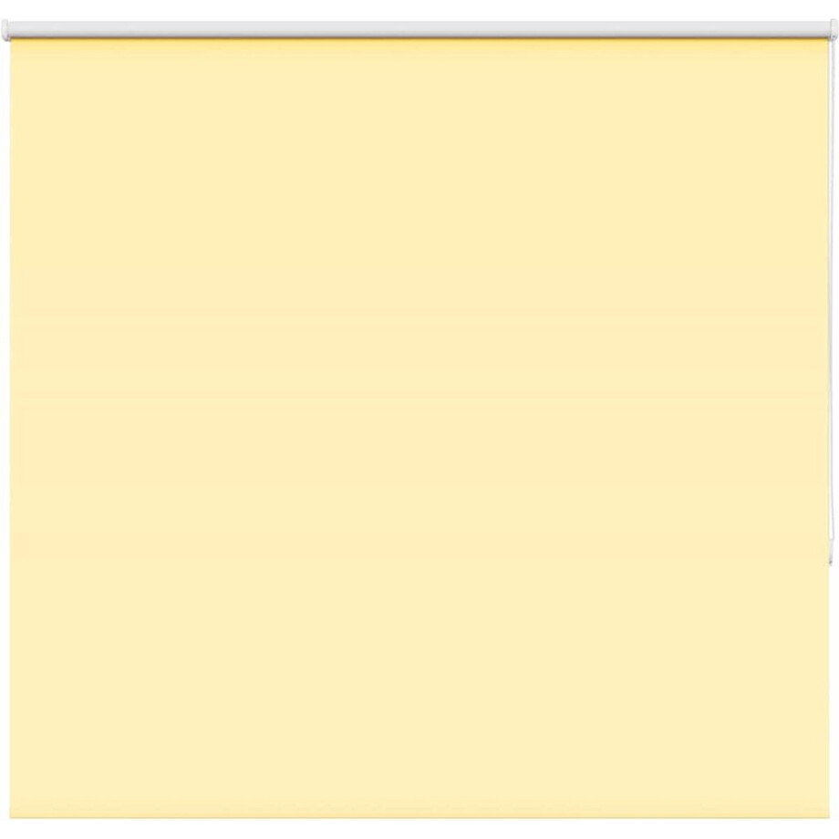 vidaXL - Rolgordijn - verduisterend - 145x150 - cm - stofbreedte - 141,6 - cm - geel afbeelding 1