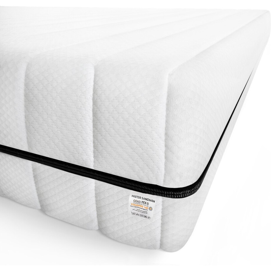 Matras - 120x200 - 7 zones - koudschuim - premium plus tijk - 15 cm hoog - Zacht Matras - 120x200 - 7 zones - koudschuim - premium plus tijk - 15 cm hoog - Zacht afbeelding 1