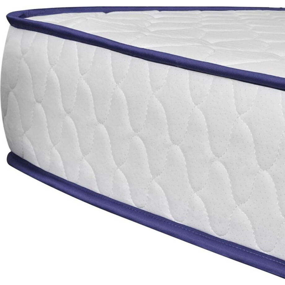 vidaXL - Matras - 200x180x17 - cm - Zacht - traagschuim afbeelding 1