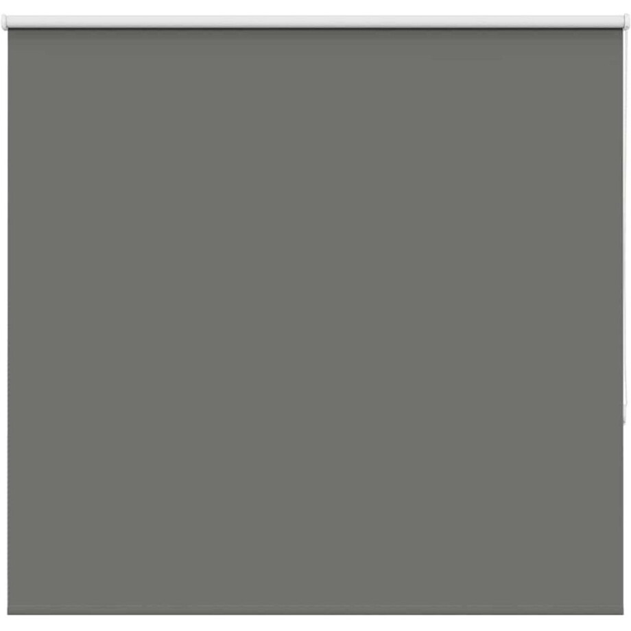 vidaXL - Rolgordijn - verduisterend - 160x150 - cm - stofbreedte - 156,6 - cm - grijs afbeelding 1