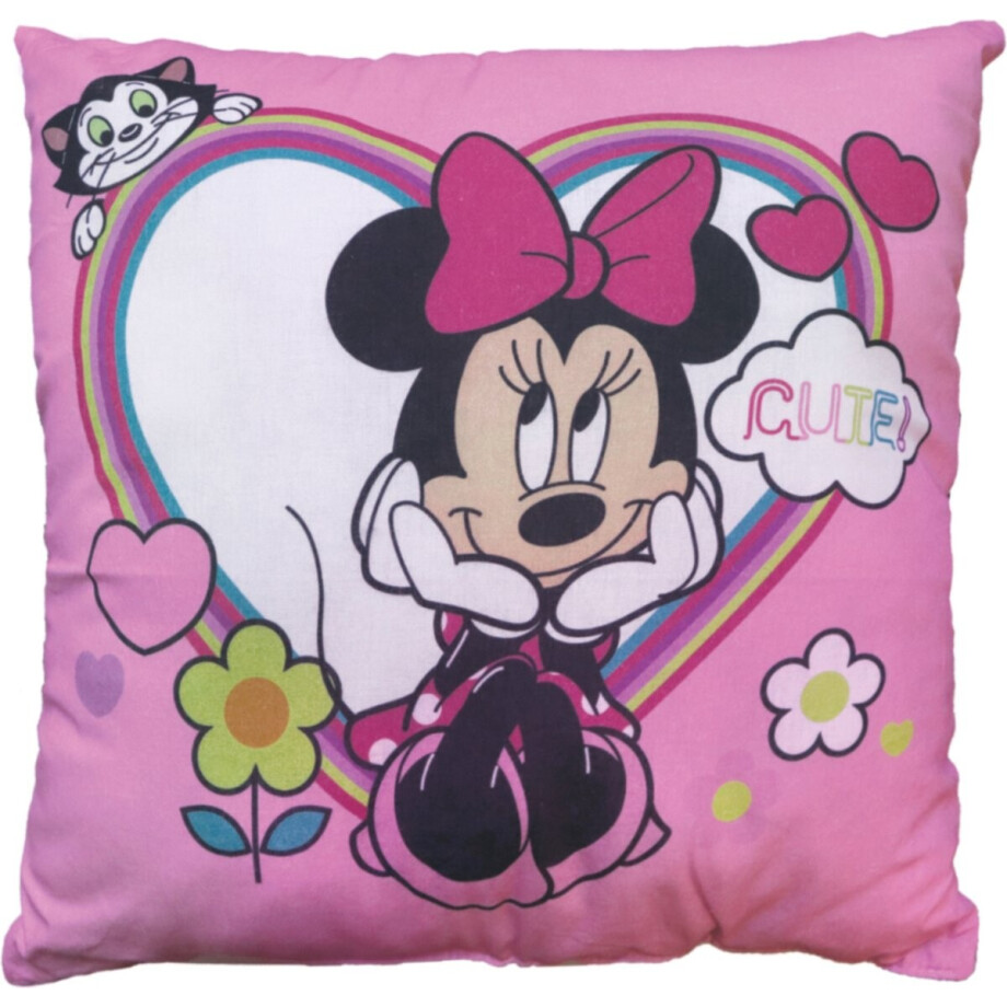 Disney Minnie Mouse Kussen Cute - 40 x 40 cm - Polyester afbeelding 1