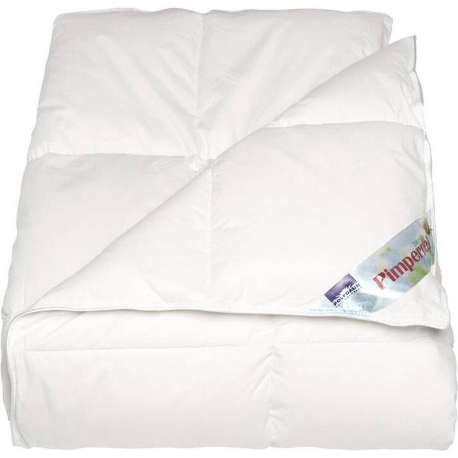 Polydaun Pimpernel - Synthetisch - 4-seizoenen - Kinderdekbed - Ledikant - 100x135 cm - Wit afbeelding 1