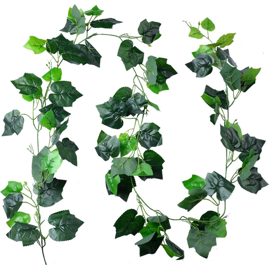 Clayre & Eef Kunstplant 20x10x220 cm Groen Kunststof afbeelding 1