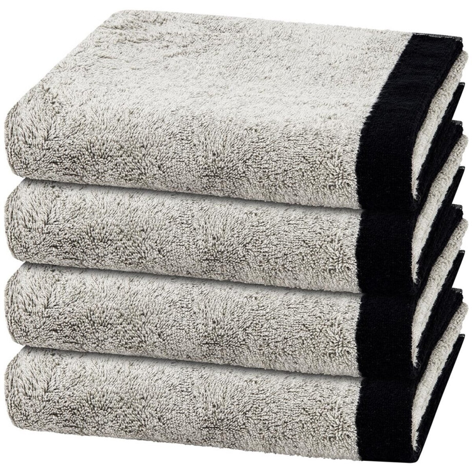Cawö Sonstiges 4 X handdoek - in set 4 pack Lifestyle Splash Cawö Sonstiges 4 X handdoek - in set 4 pack Lifestyle Splash afbeelding 1