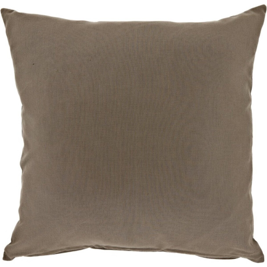 Unique Living - Sierkussen Otis Taupe -45x45cm Unique Living - Sierkussen Otis Taupe -45x45cm afbeelding 1