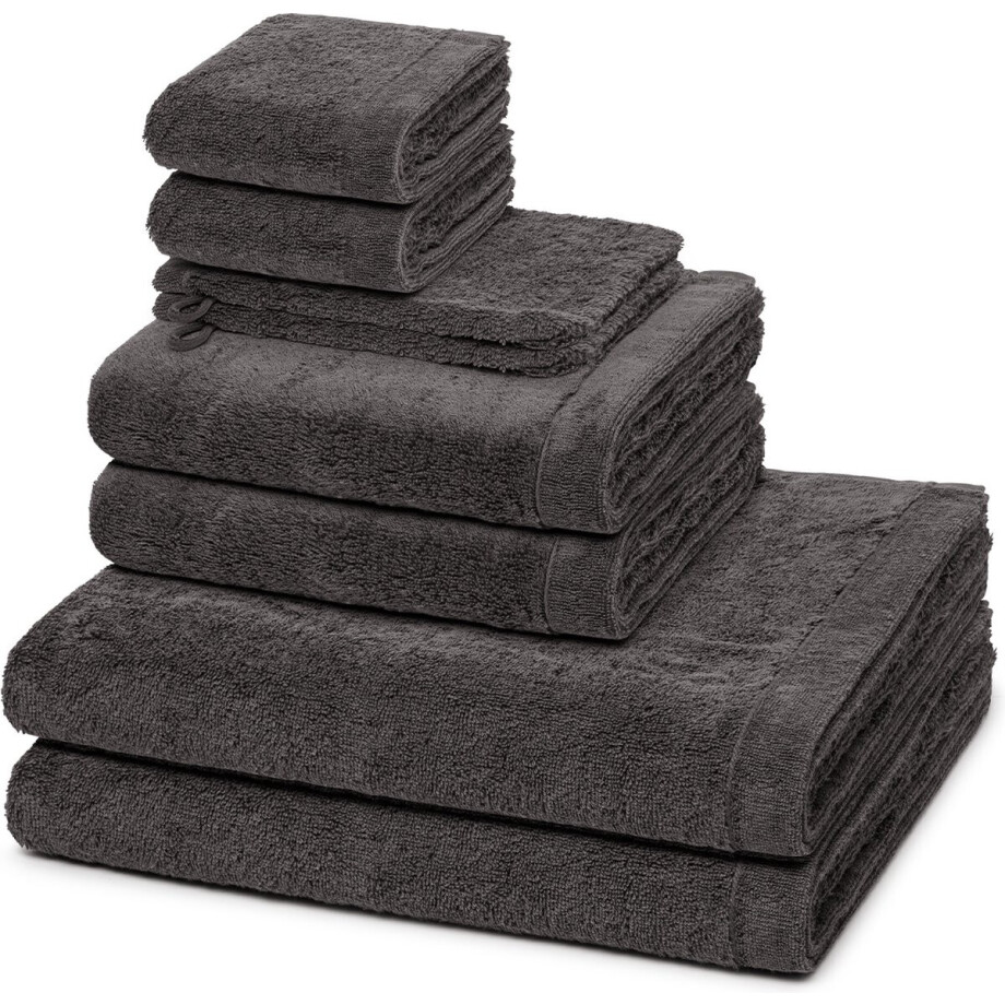 Cawö Sonstiges 2 X washandjes 2 X gasten- 2 X douche- 2 X handdoek - in set Lifestyle afbeelding 1