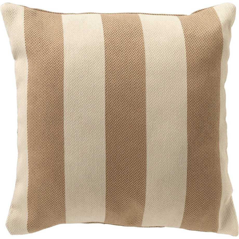 Dutch Decor CYRUS - kussenhoes outdoor 45x45 cm - waterafstotend en uv-bestendig - Irish Cream - beige afbeelding 1