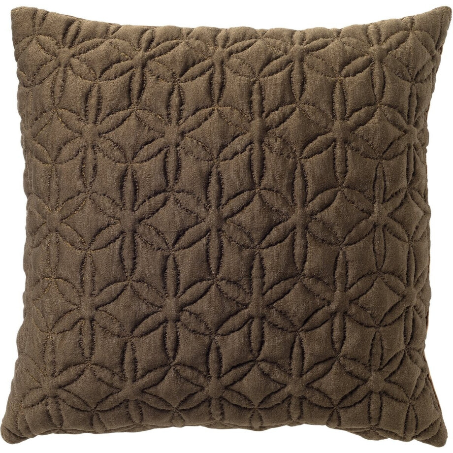 Dutch Decor LIZZY - Sierkussen 45x45 cm - Military Olive - groen - Inclusief binnenkussen Dutch Decor LIZZY - Sierkussen 45x45 cm - Military Olive - groen - Inclusief binnenkussen afbeelding 1