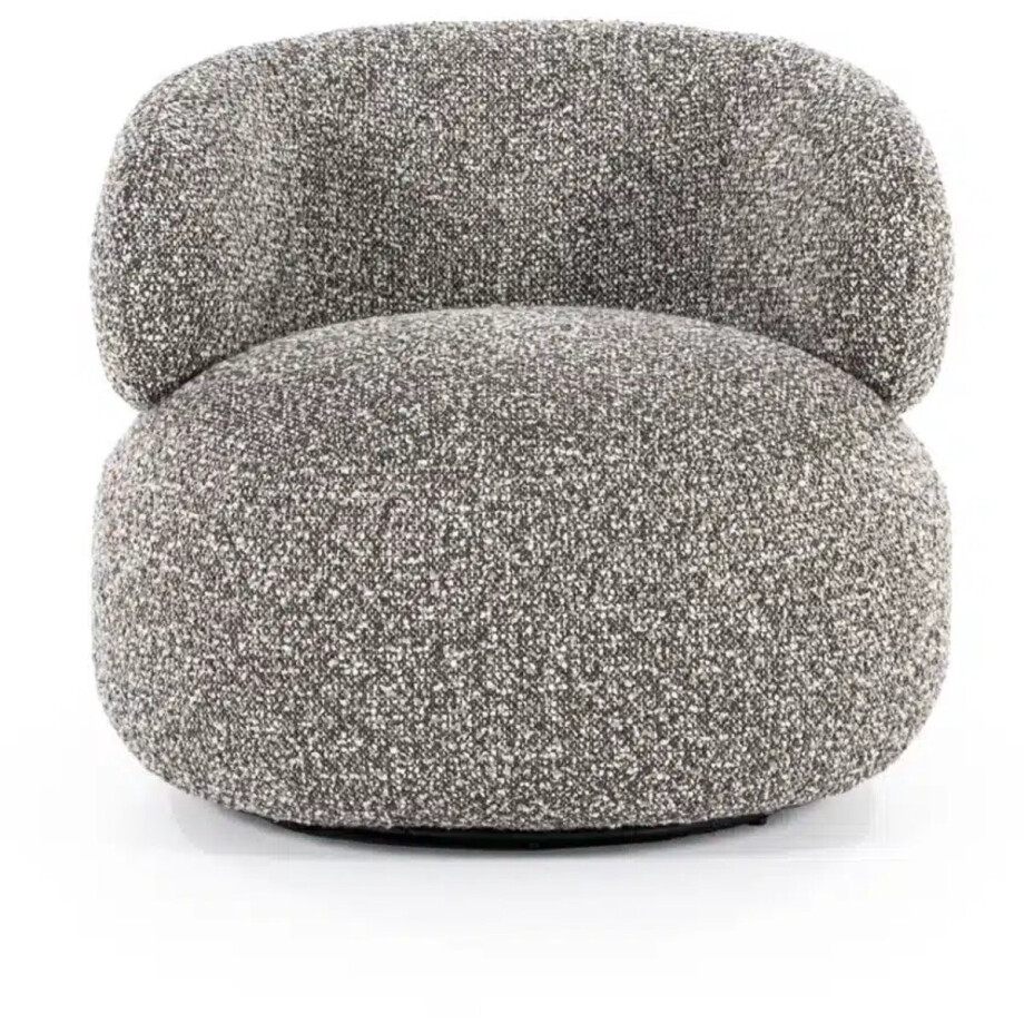 Eleonora fauteuil Maeve draaibaar taupe afbeelding 1