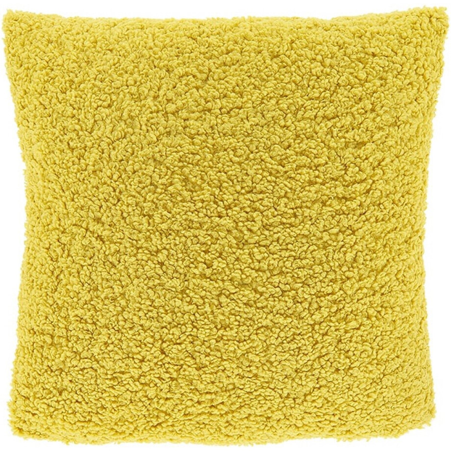 Unique Living - Sierkussen Chico Lemon Yellow -45x45cm Unique Living - Sierkussen Chico Lemon Yellow -45x45cm afbeelding 1