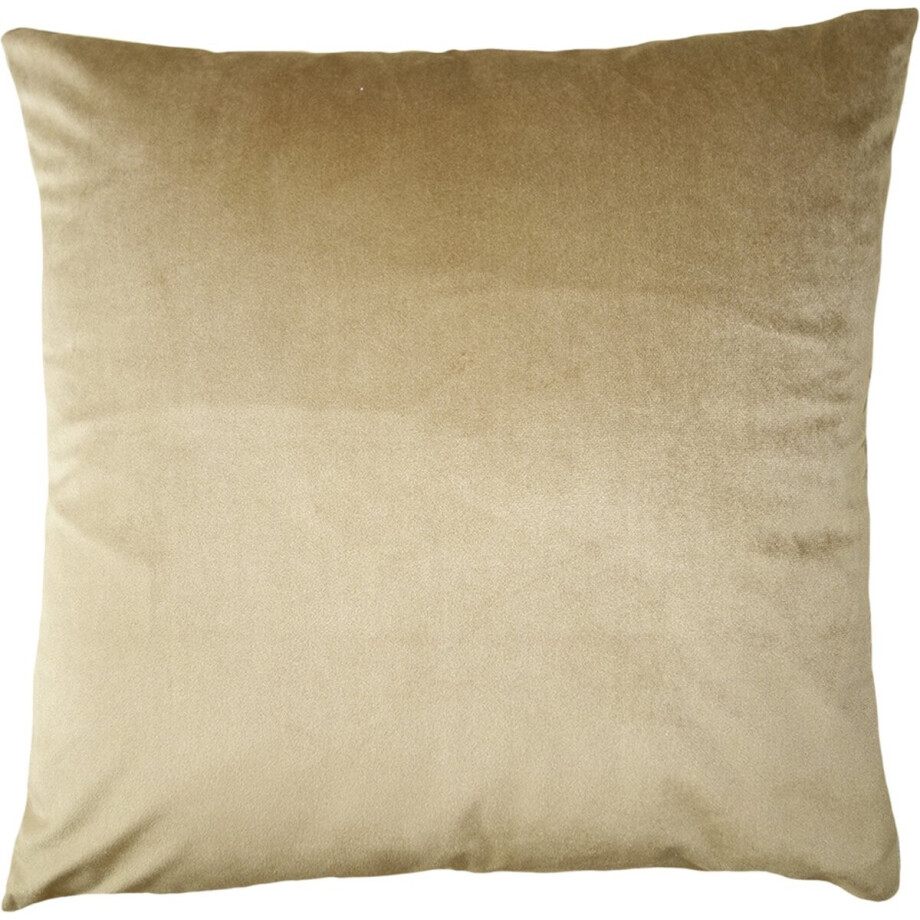 Clayre & Eef Kussenhoes 45x45 cm Bruin Polyester afbeelding 1