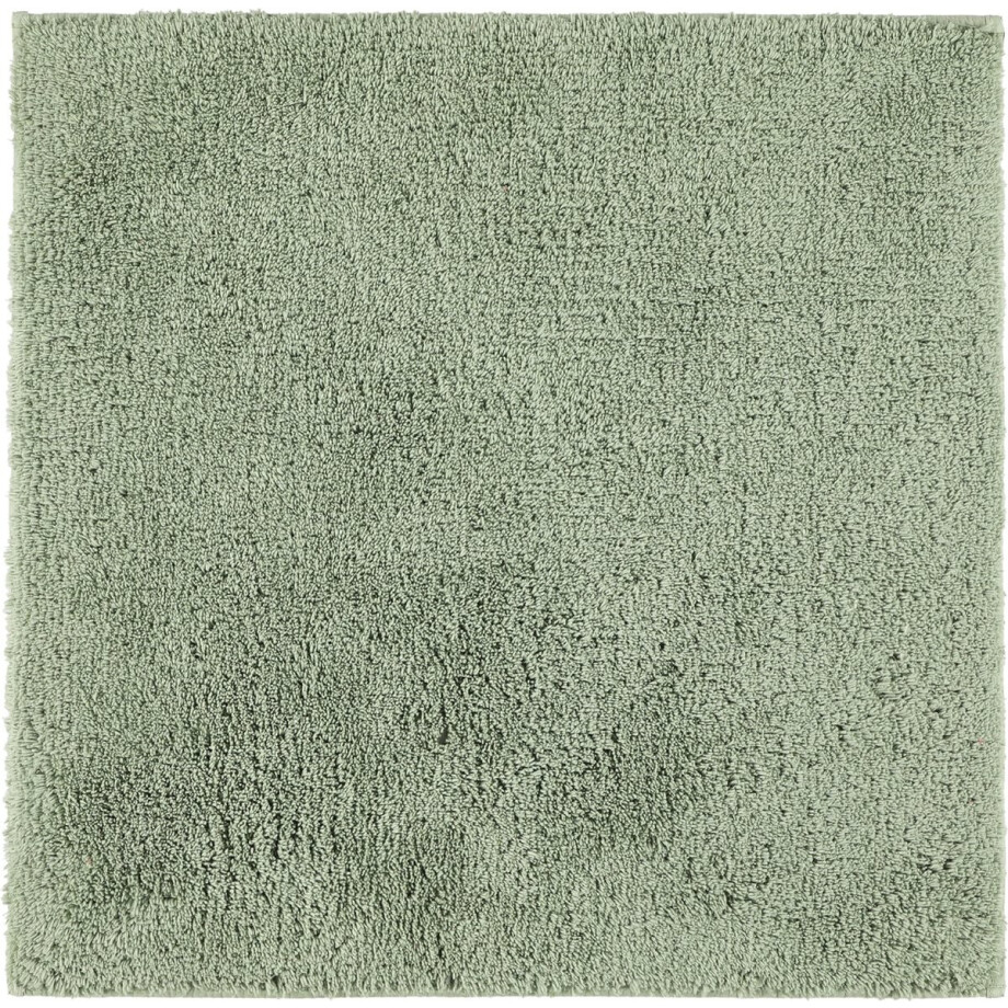 Casilin WC-mat Antislip Havana - 60x60cm - Vierkante Badmat - Waterabsorberend - Wasbaar en Sneldrogend - 100% Katoen - Olijf Groen, Groen afbeelding 1