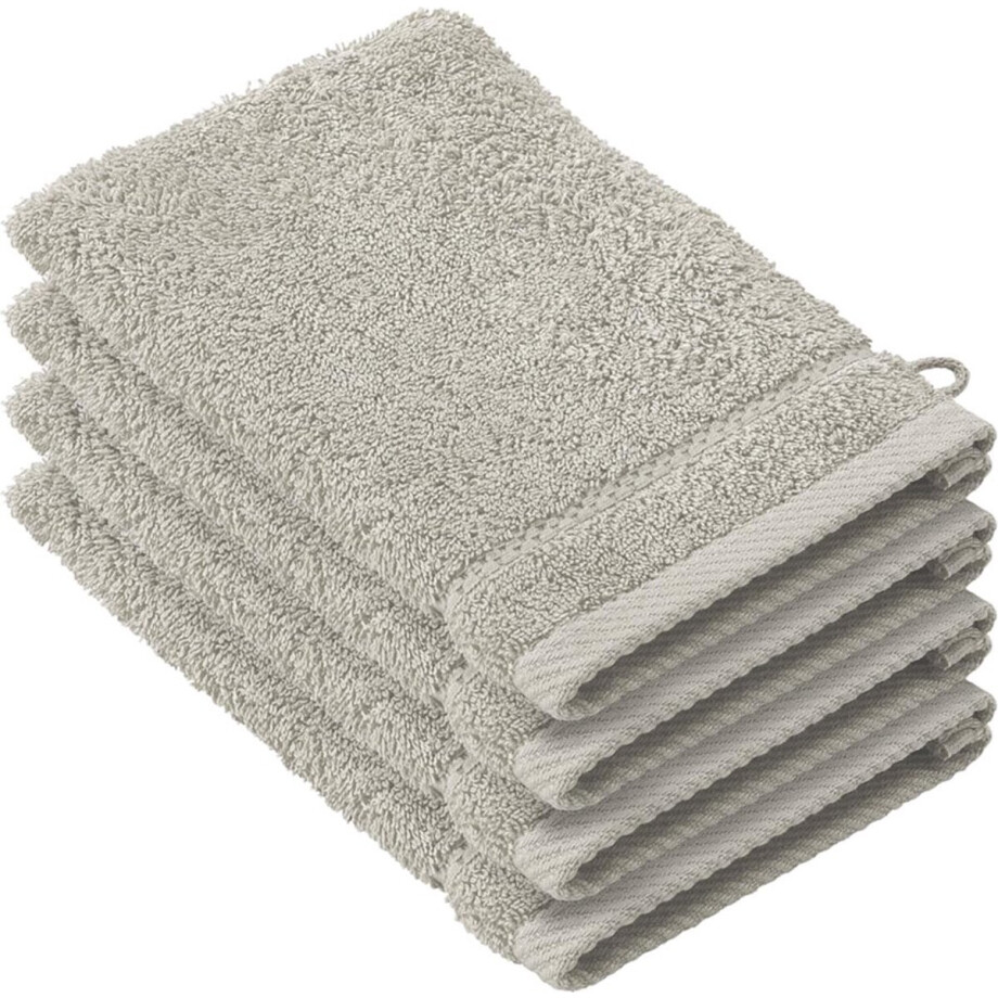 De Witte Lietaer Stéphanie - 4 Washandjes & 2 Handdoeken 50x100cm & 2 Douchelakens 70x140cm - Dove - Set van 8 De Witte Lietaer Stéphanie - 4 Washandjes & 2 Handdoeken 50x100cm & 2 Douchelakens 70x140cm - Dove - Set van 8 afbeelding 1