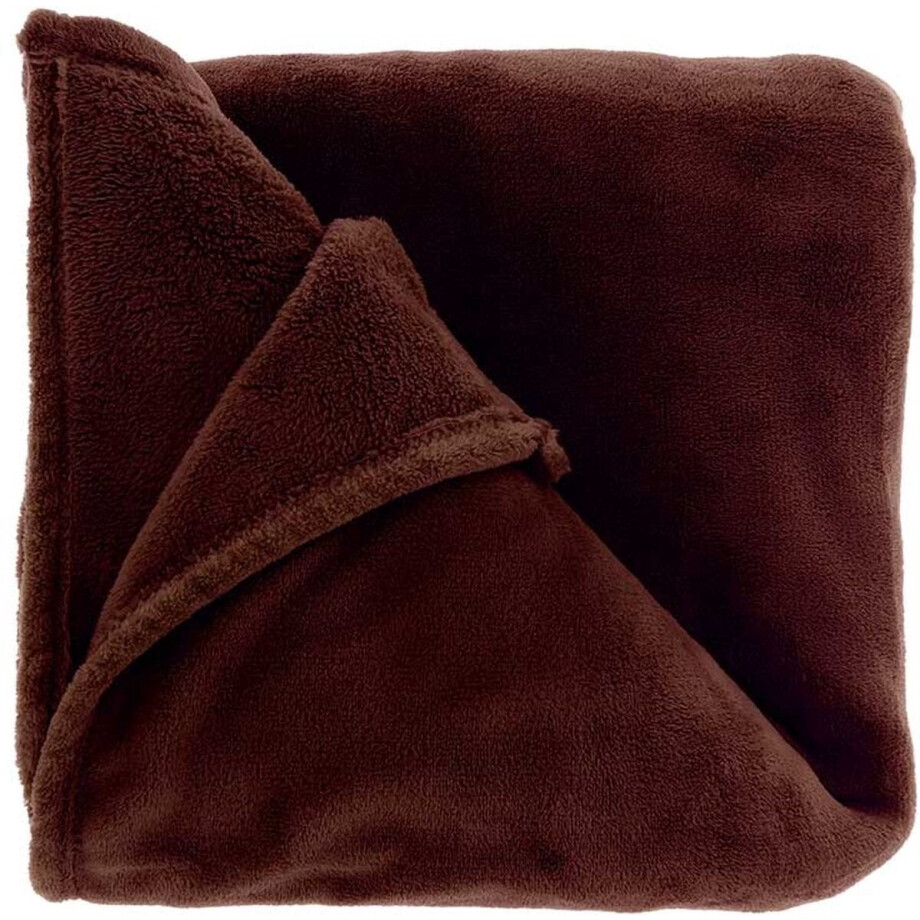 Unique Living - Plaid Claudi - 130x160cm - Brown afbeelding 1