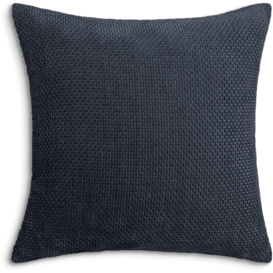Heckettlane Sierkussen Velours Panama - Maritime Blue - Sierkussens 48x48 cm - 100% Polyester Velours - Inclusief Binnenkussen Heckettlane Sierkussen Velours Panama - Maritime Blue - Sierkussens 48x48 cm - 100% Polyester Velours - Inclusief Binnenkussen afbeelding 1